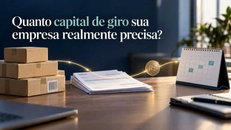 Como calcular quanto capital de giro minha empresa realmente precisa?