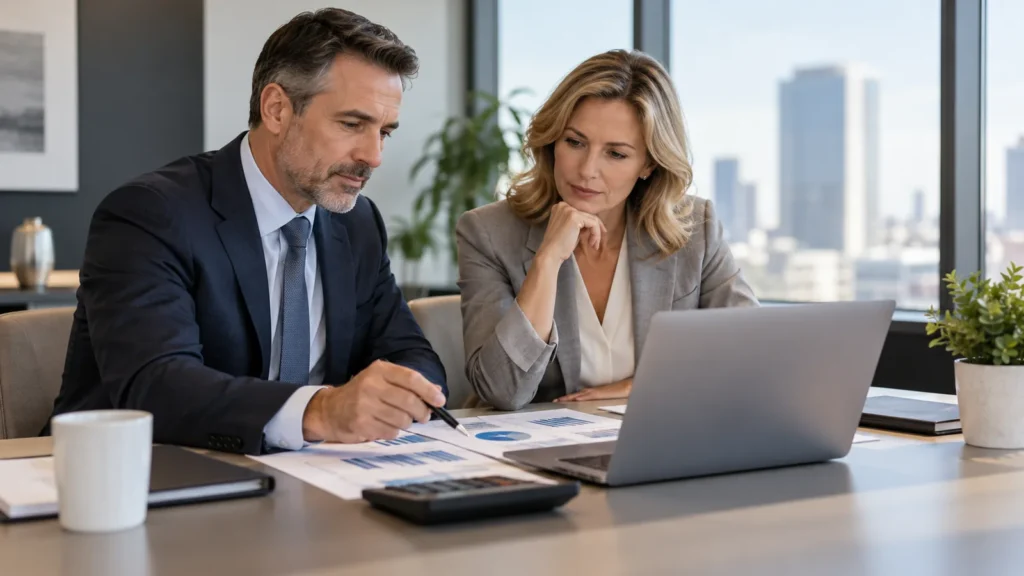 Preparar uma empresa para venda com análise de valuation e demonstrações financeiras.